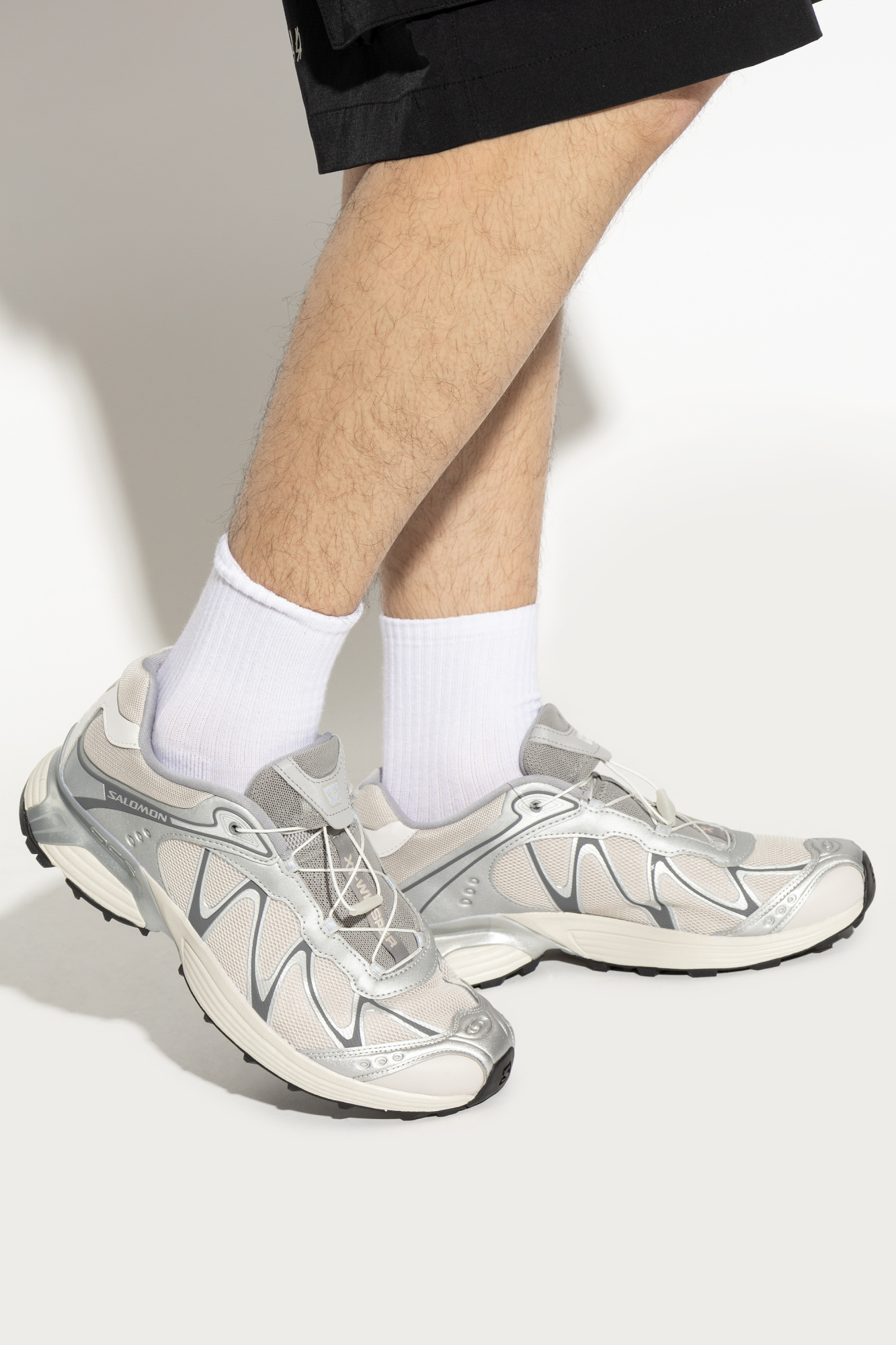 スニーカー Salomon Xt Whisper Sneakers Silver Lunar Rock Sneakers Salomon XT-Whisper 'Silver Lunar Rock' (L47801400